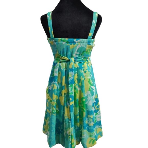 I.N. San Francisco Sleeveless Abstract Print Mini Summer Dress Women's Size 5 - Picture 5 of 10